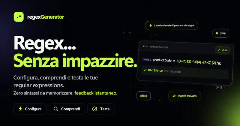 RegexGenerator screenshot 1