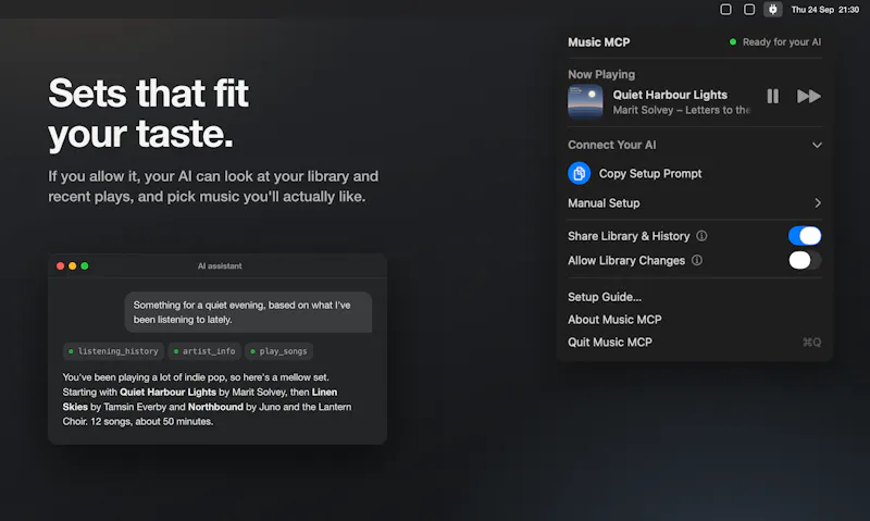Music MCP screenshot 3