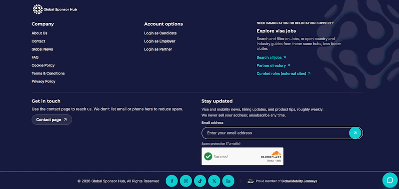 Global Sponsor Hub screenshot 4