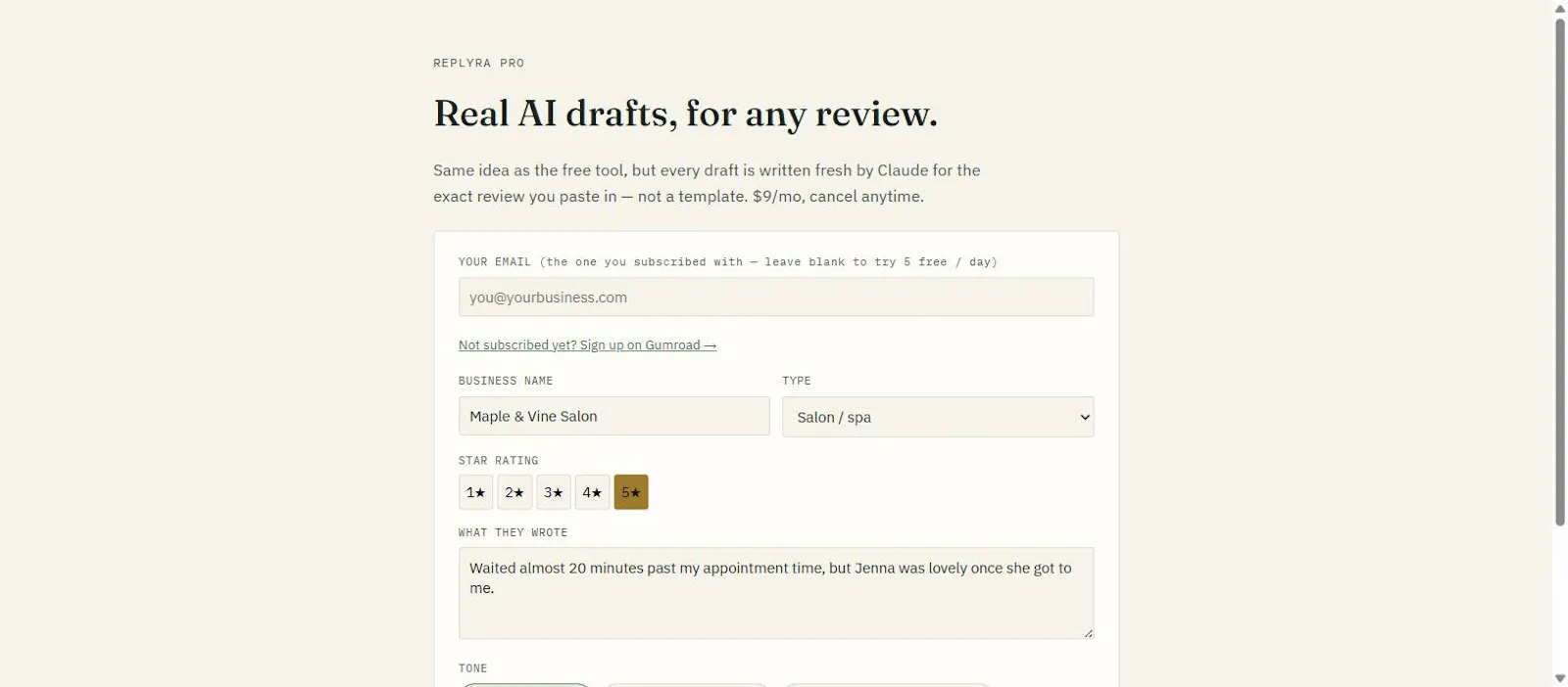 Replyra Pro screenshot 1