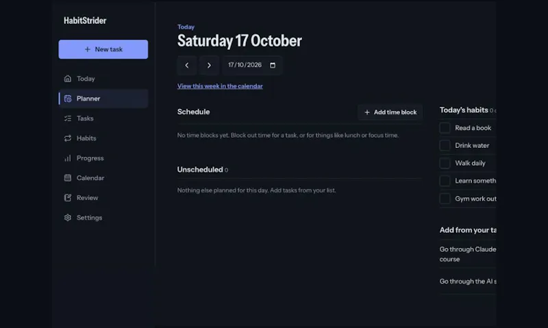 HabitStrider screenshot 5