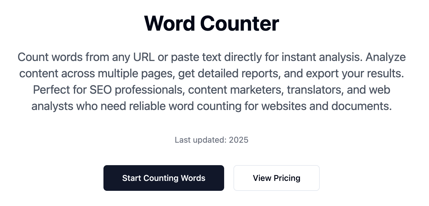 Word Counter screenshot 2