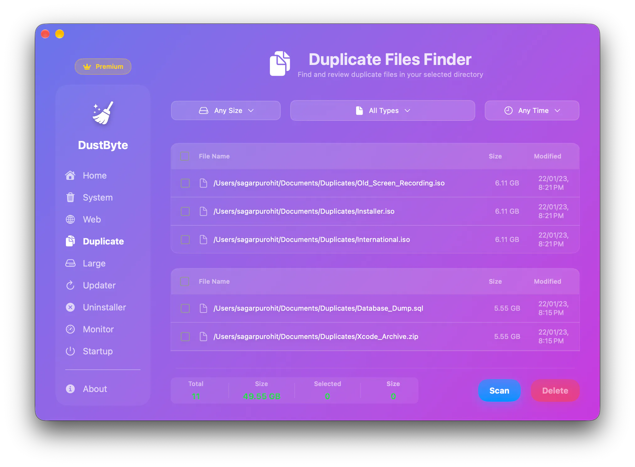 DustByte: Cleaner & Monitor gallery image