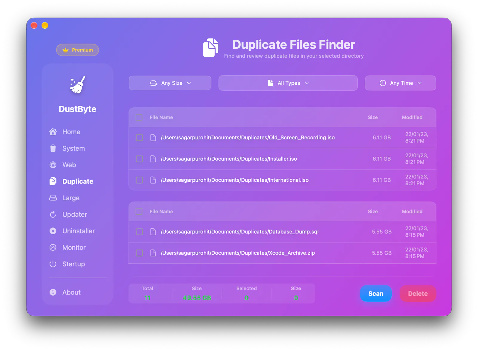 DustByte: Cleaner & Monitor screenshot 5