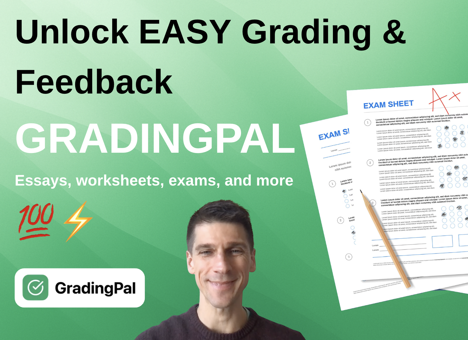 GradingPal - Main product screenshot demonstrating key features and user interface