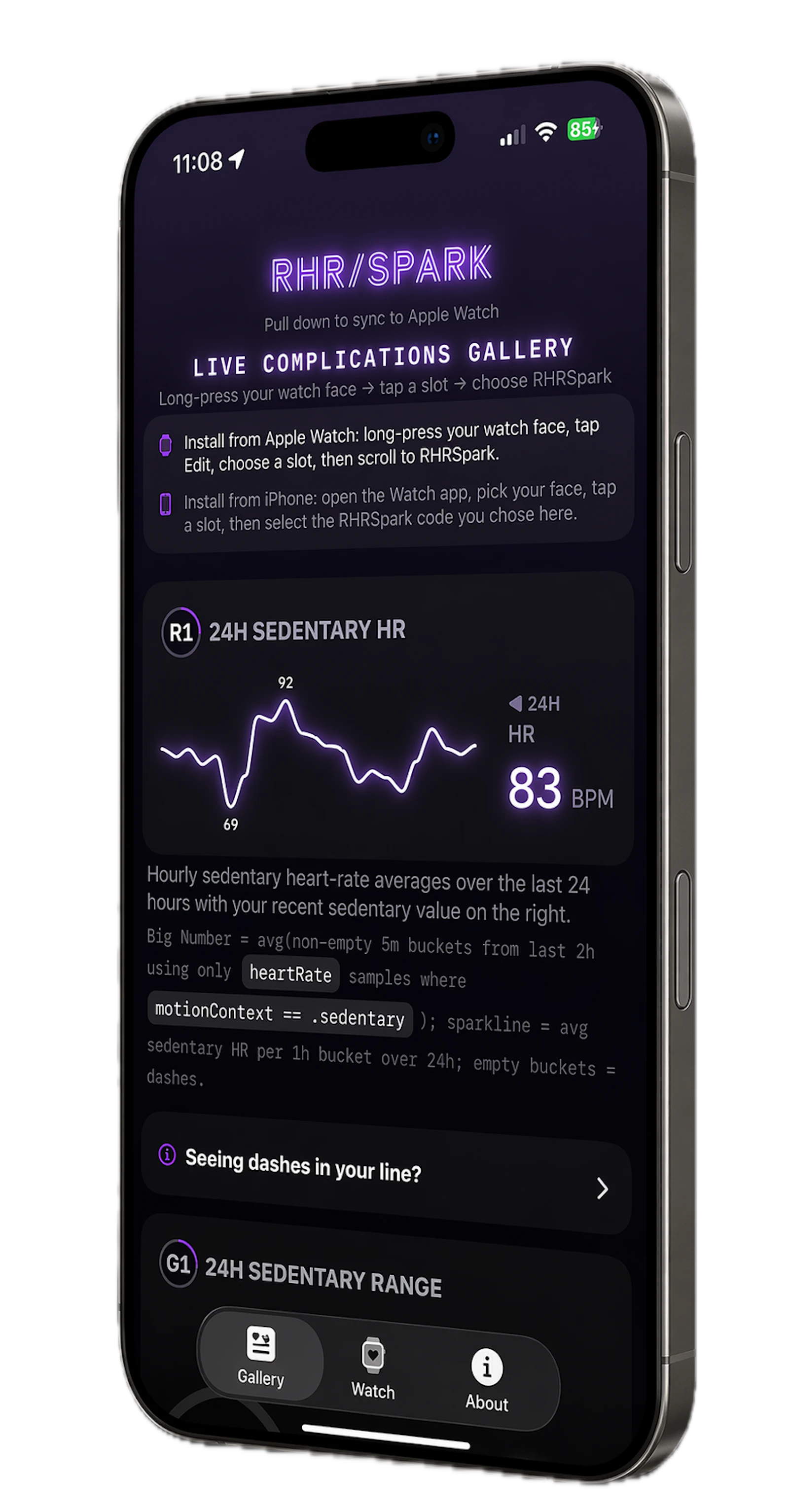 RHRSpark screenshot 3