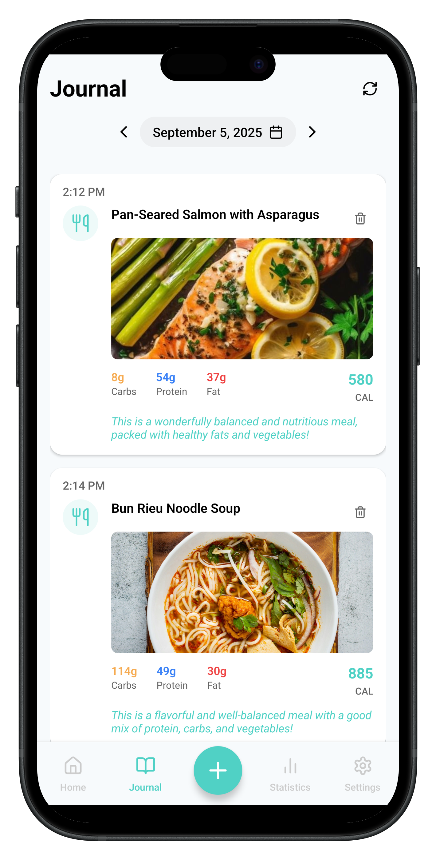Nutrimetrics - Screenshot 3 showing product features and functionality