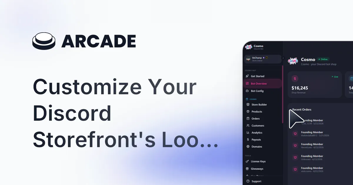 Cosmo — Ecom for Discord gallery image