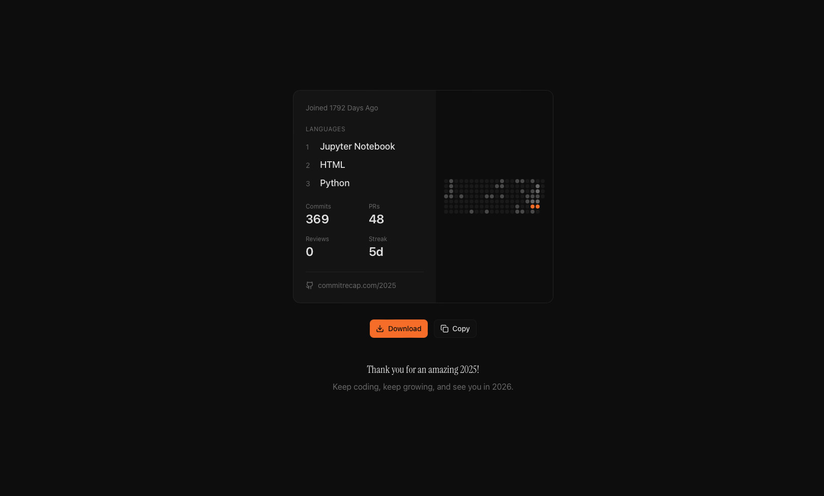 CommitRecap gallery image