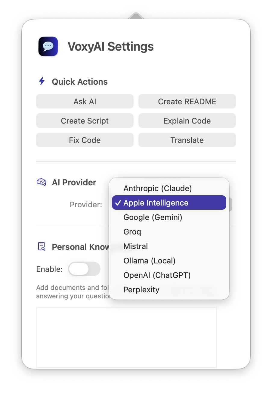 VoxyAI - Screenshot 2 showing product features and functionality