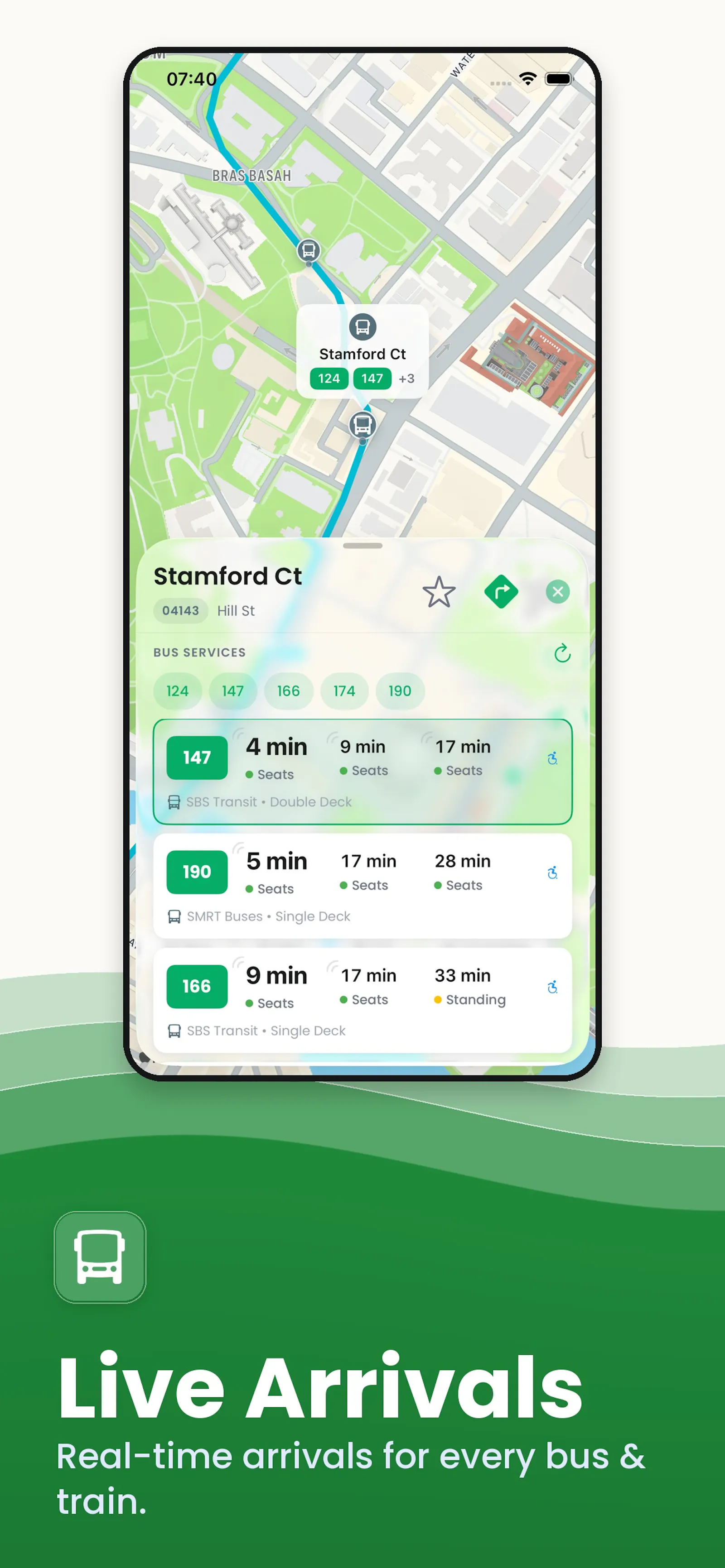 GoBusSG screenshot 3