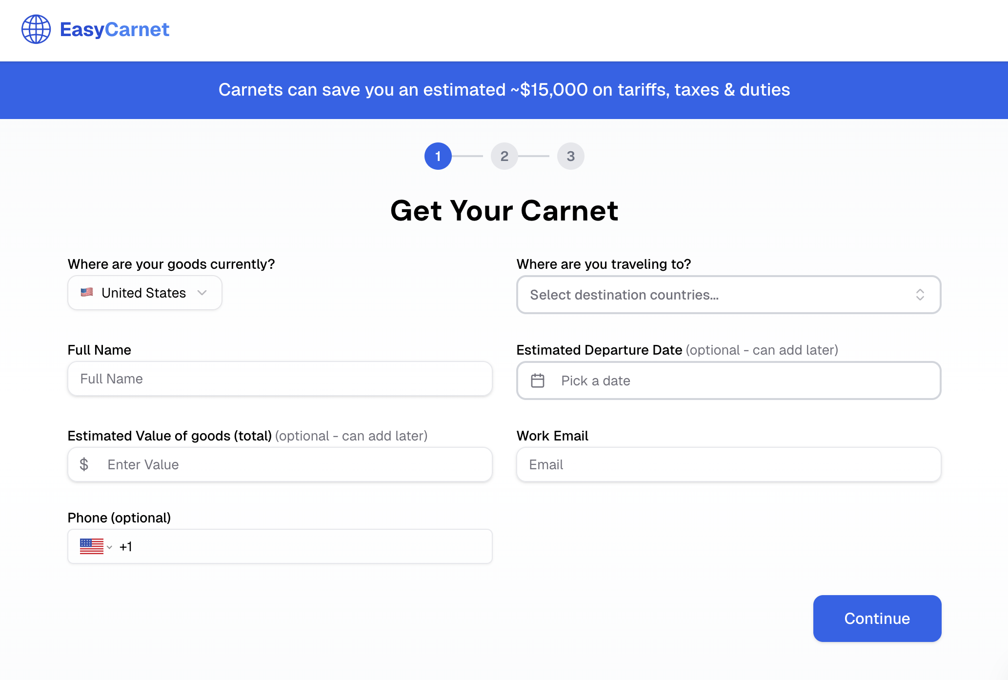 EasyCarnet | Avoid Tariffs, ATA Carnet gallery image