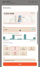 CalcTrip: offline travel calculator gallery image