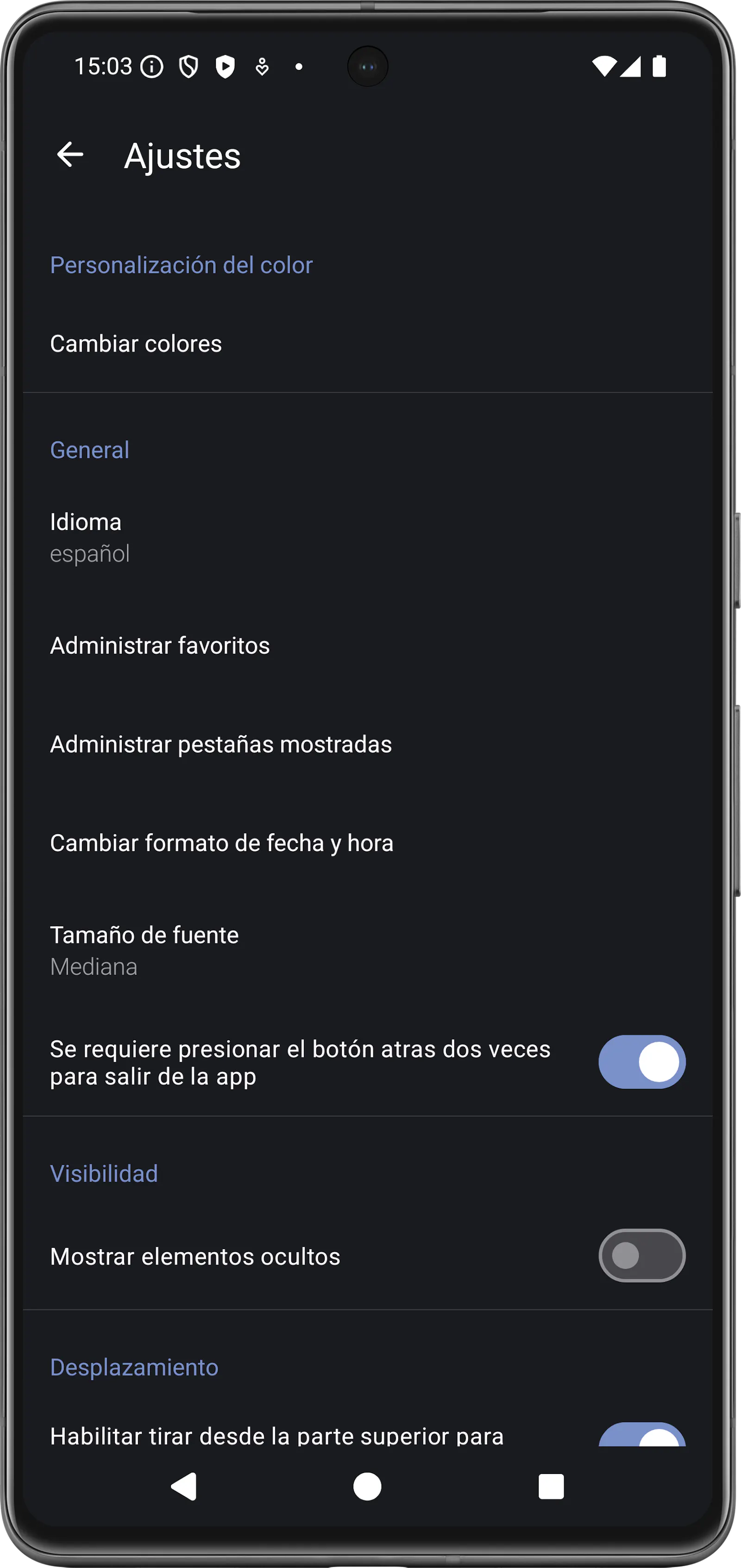 Administrador de archivos screenshot 5