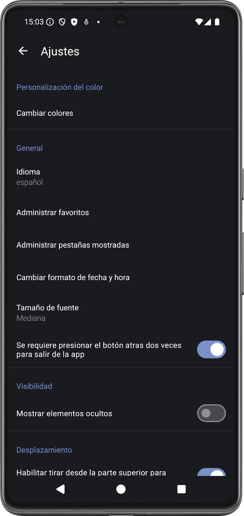 Administrador de archivos screenshot 5
