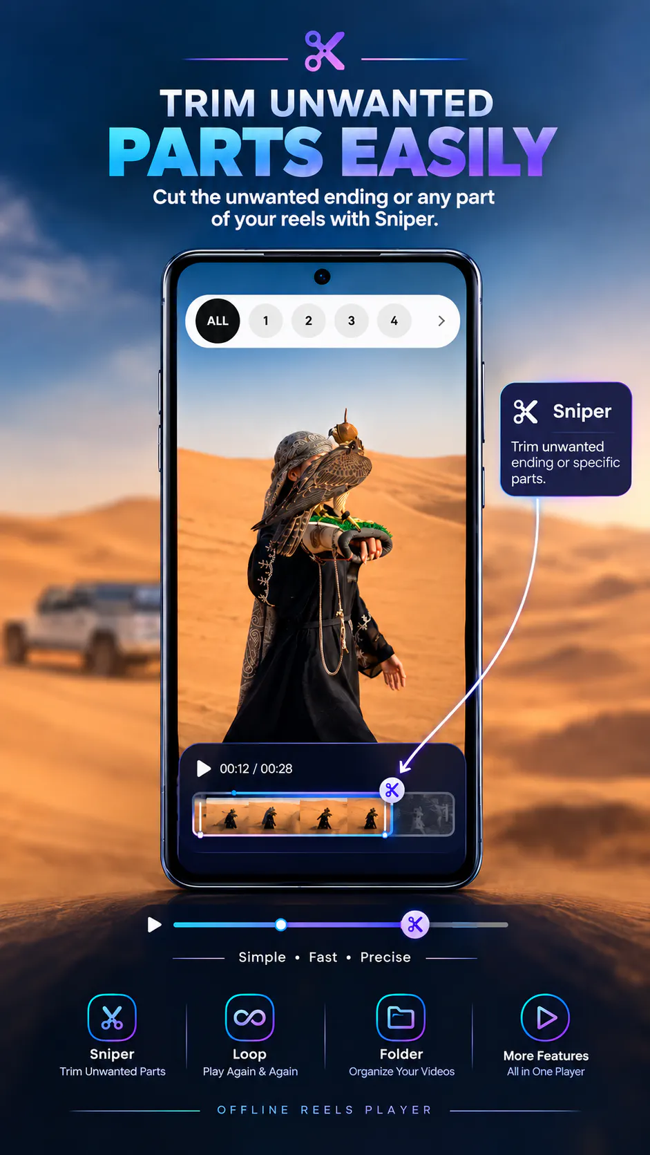 Reels Player - Offline Video gallery image