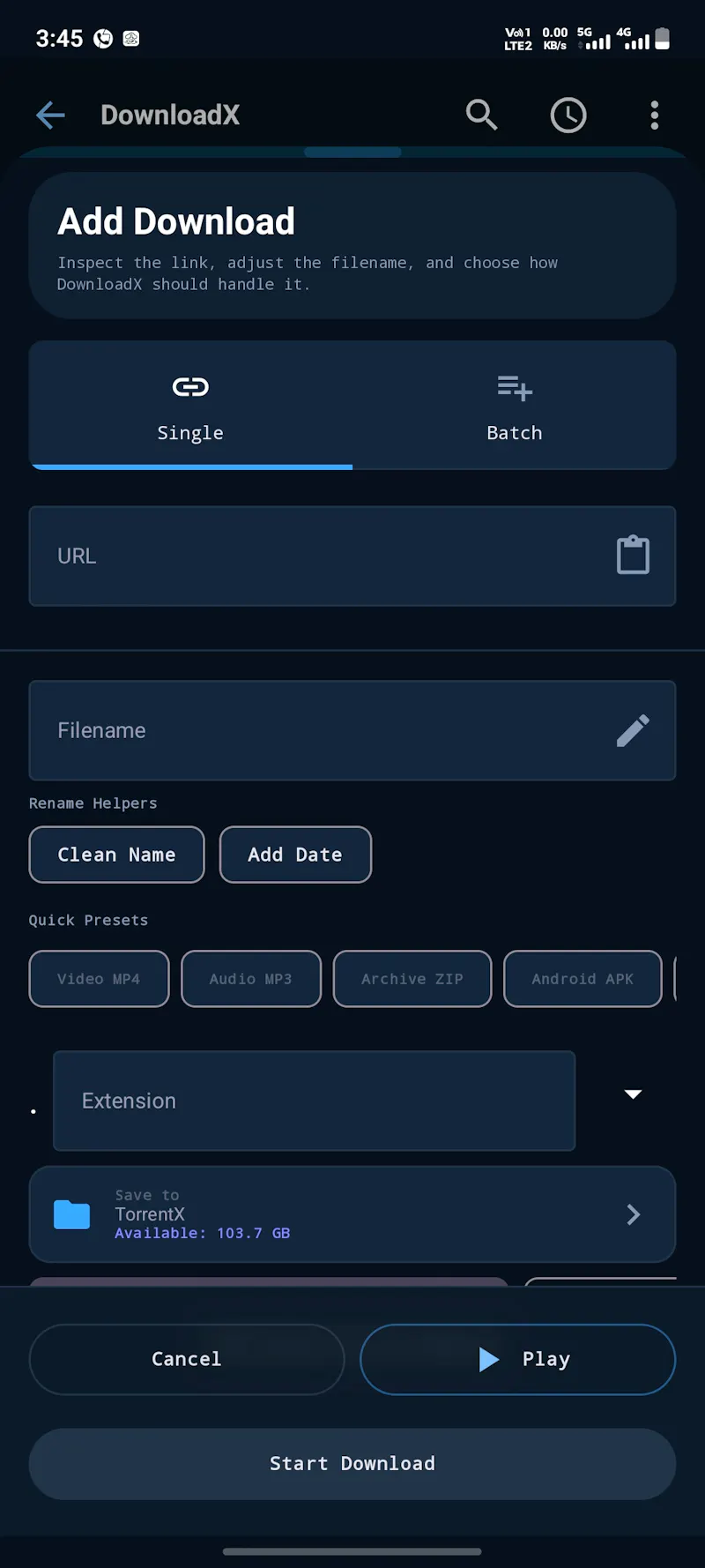 8XDL - Smart Secure Download Manager  screenshot 3