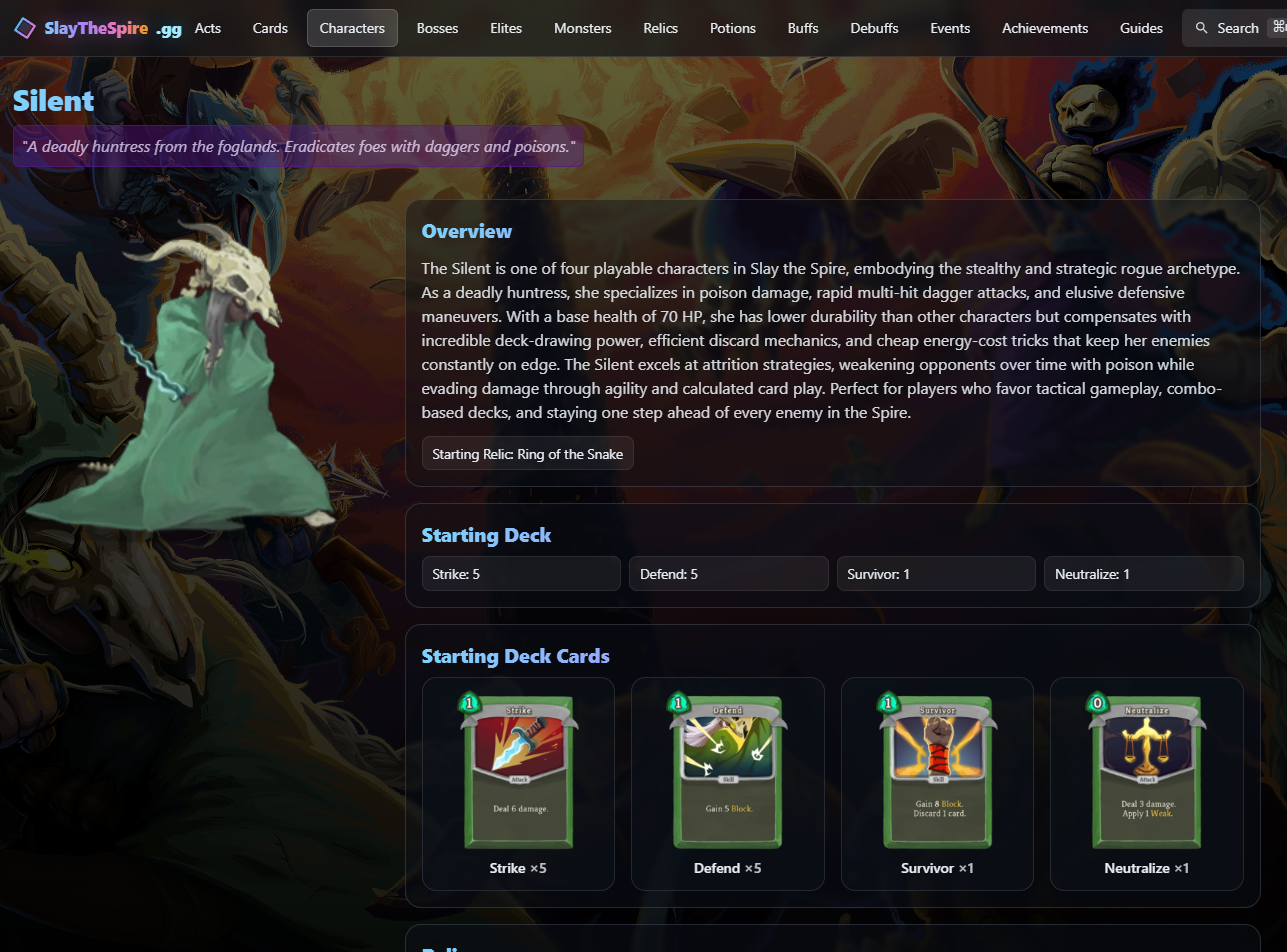 Slay the Spire Database & Guides gallery image