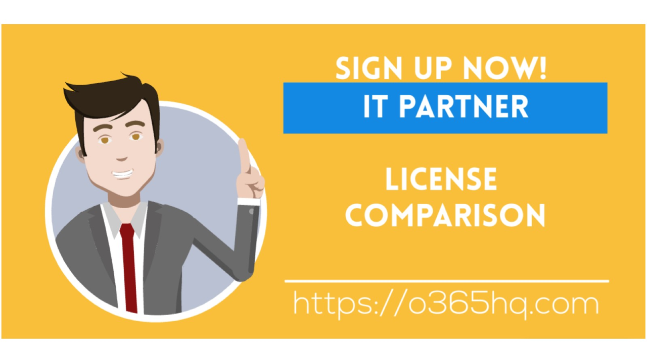 License Comparison by IT Partner LLC media 2