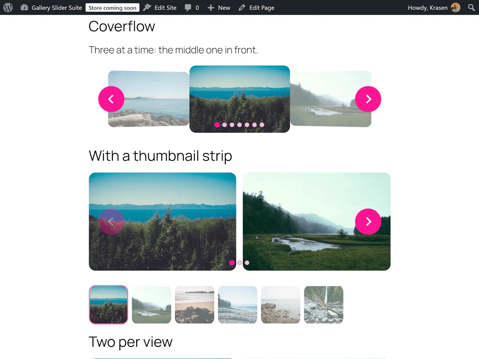 Gallery Slider Suite screenshot 4