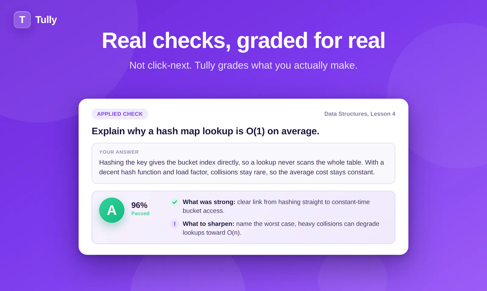 Tully Courses screenshot 3