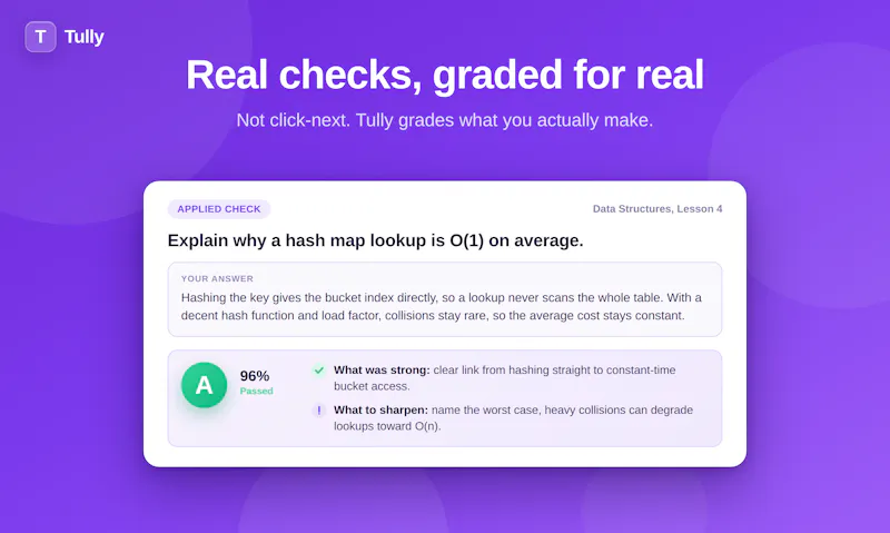 Tully Courses screenshot 3