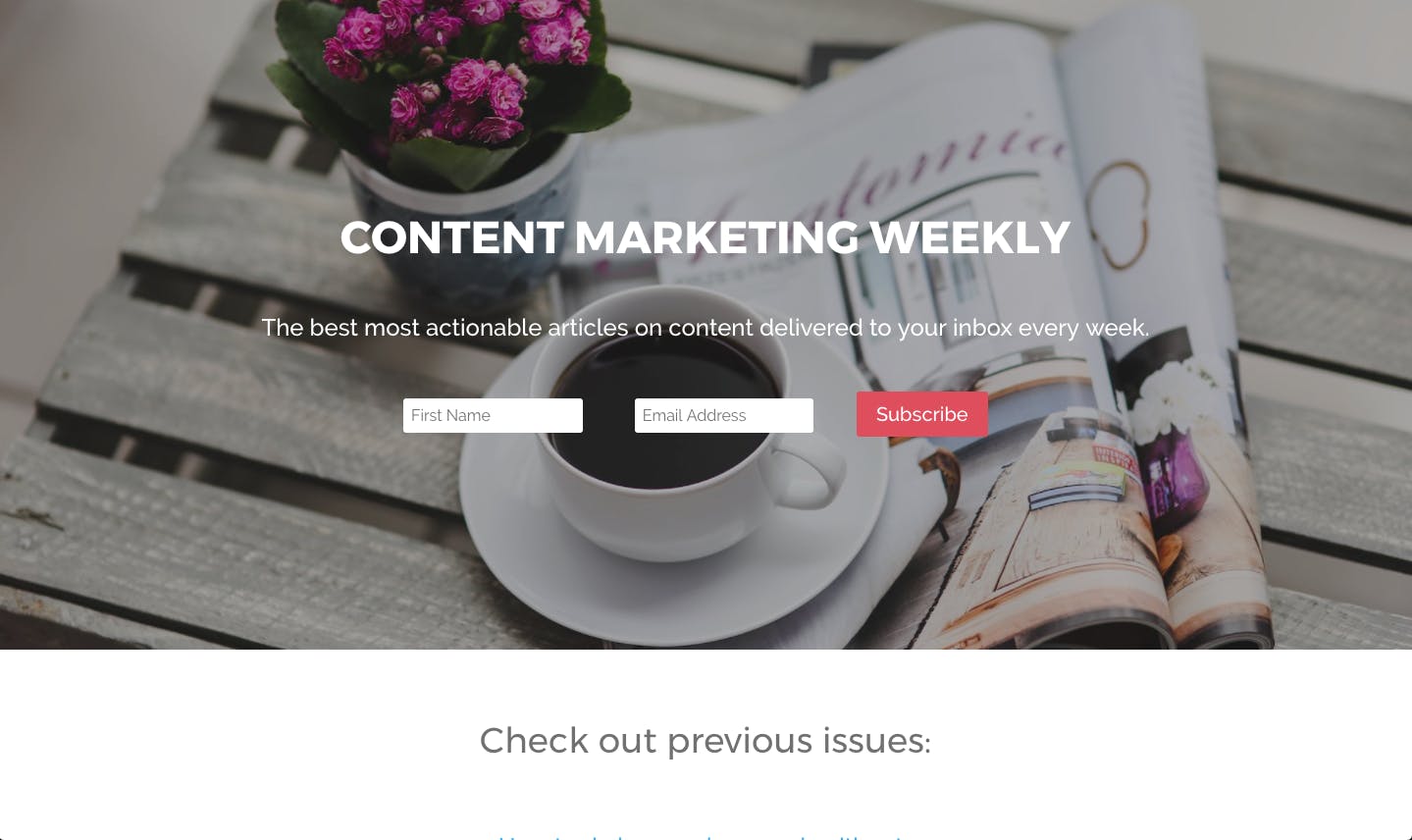 Content Marketing Weekly media 1