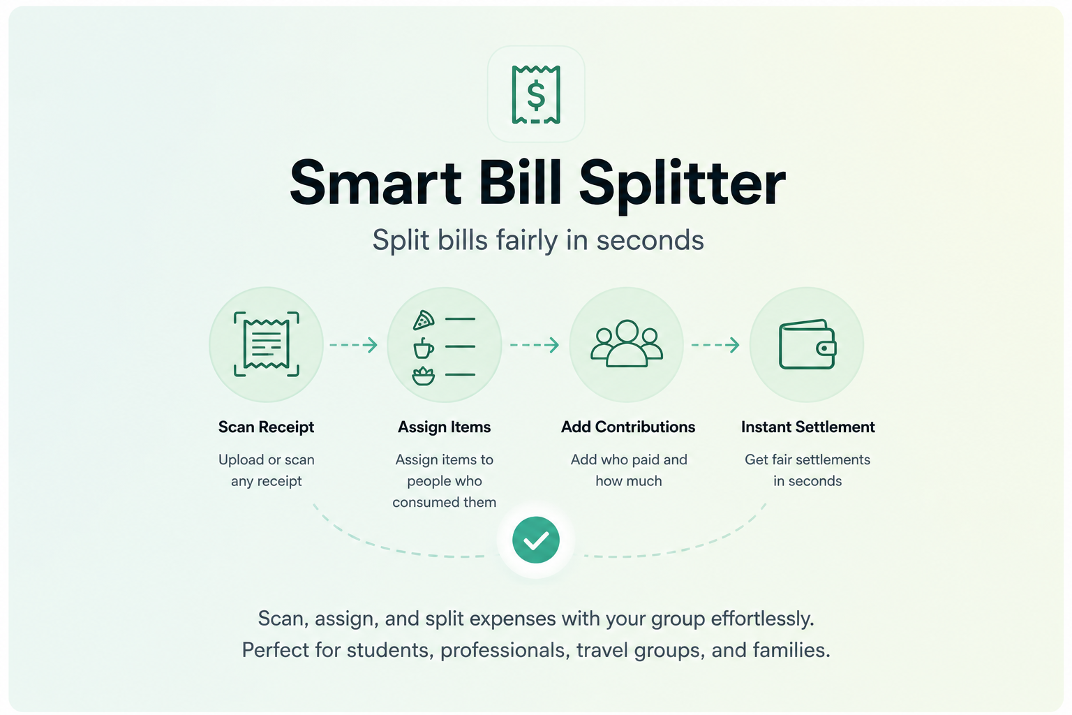 Smart Bill Splitter gallery image