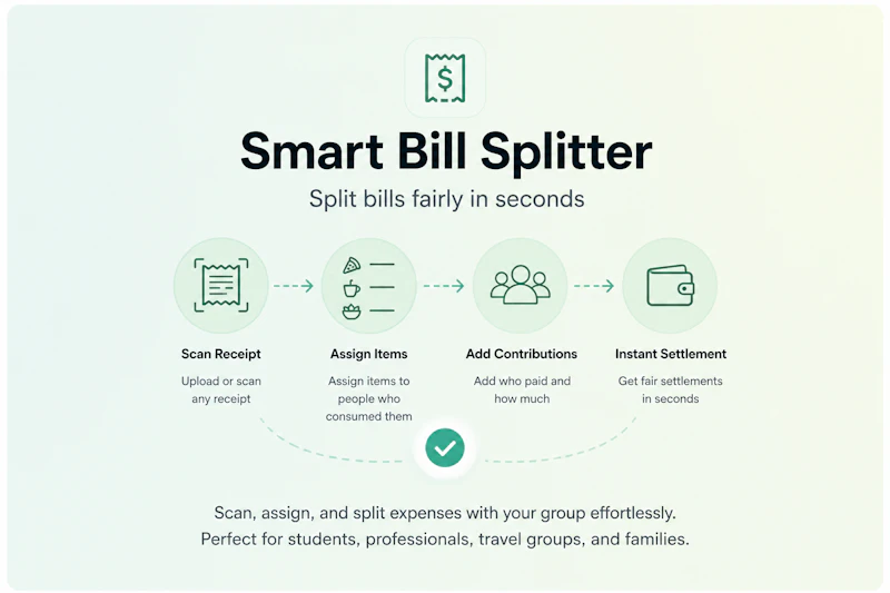 Smart Bill Splitter screenshot 3