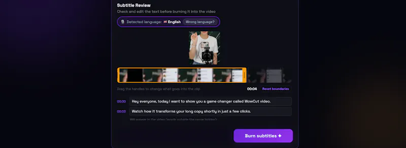 WoW Cut Video screenshot 5