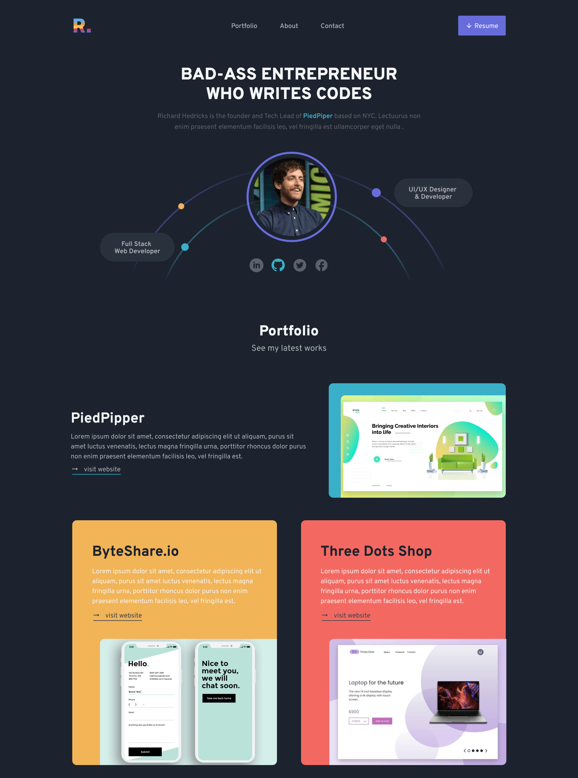 devfolio gallery image