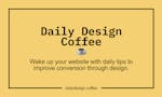 Daily Design Coffee ☕ image