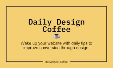 Daily Design Coffee β gallery image