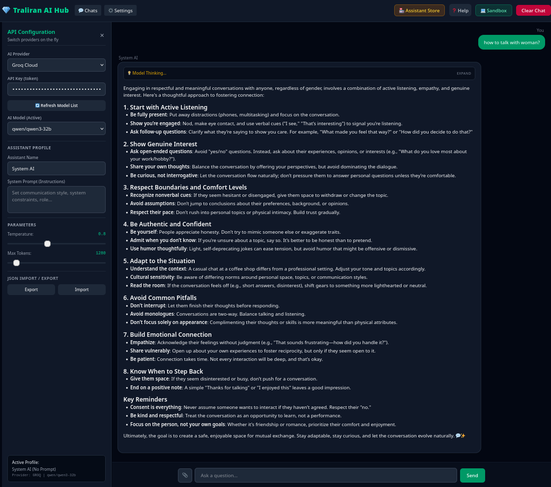 Traliran AI Hub gallery image