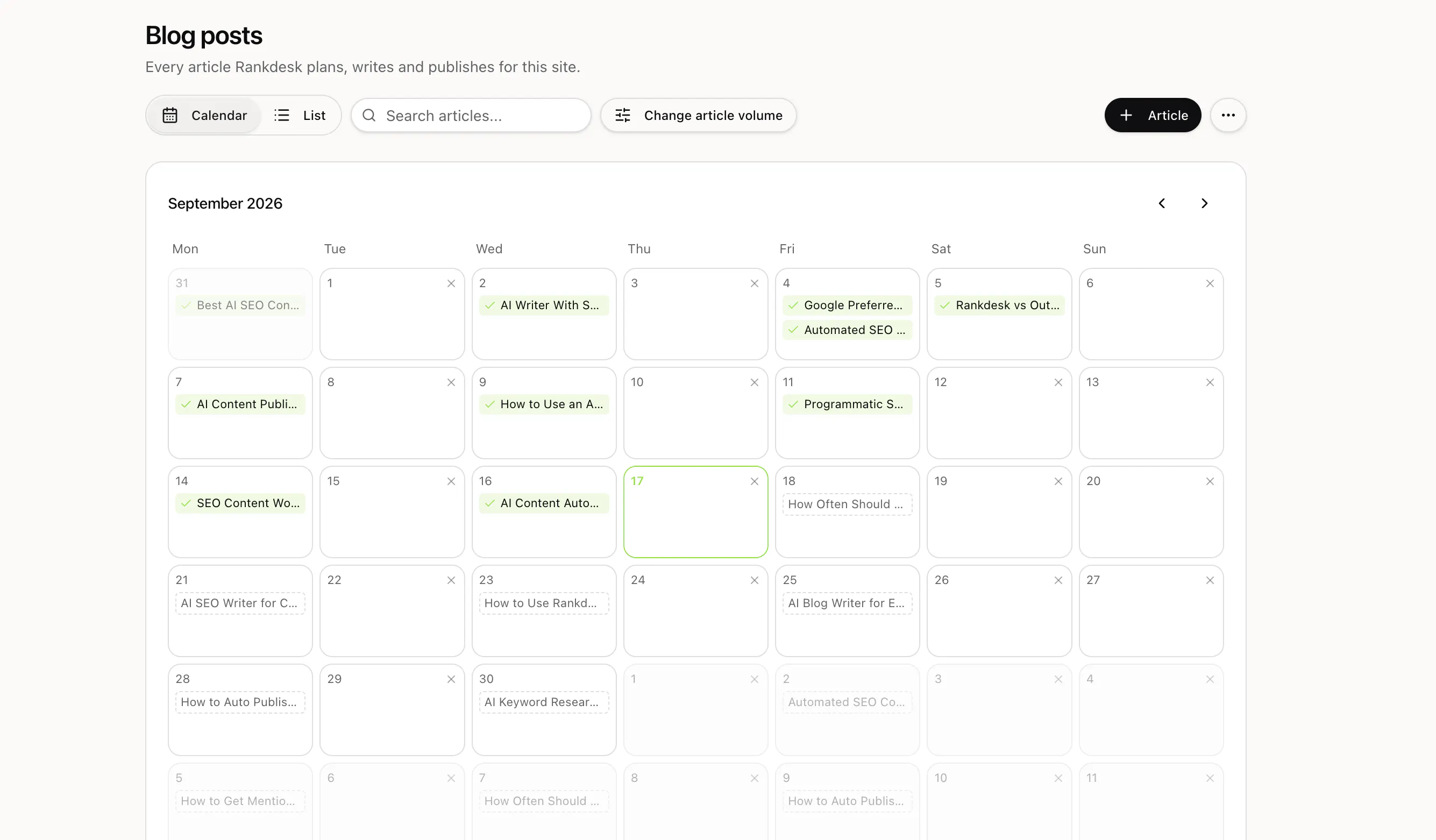 Rankdesk AI-Writer gallery image