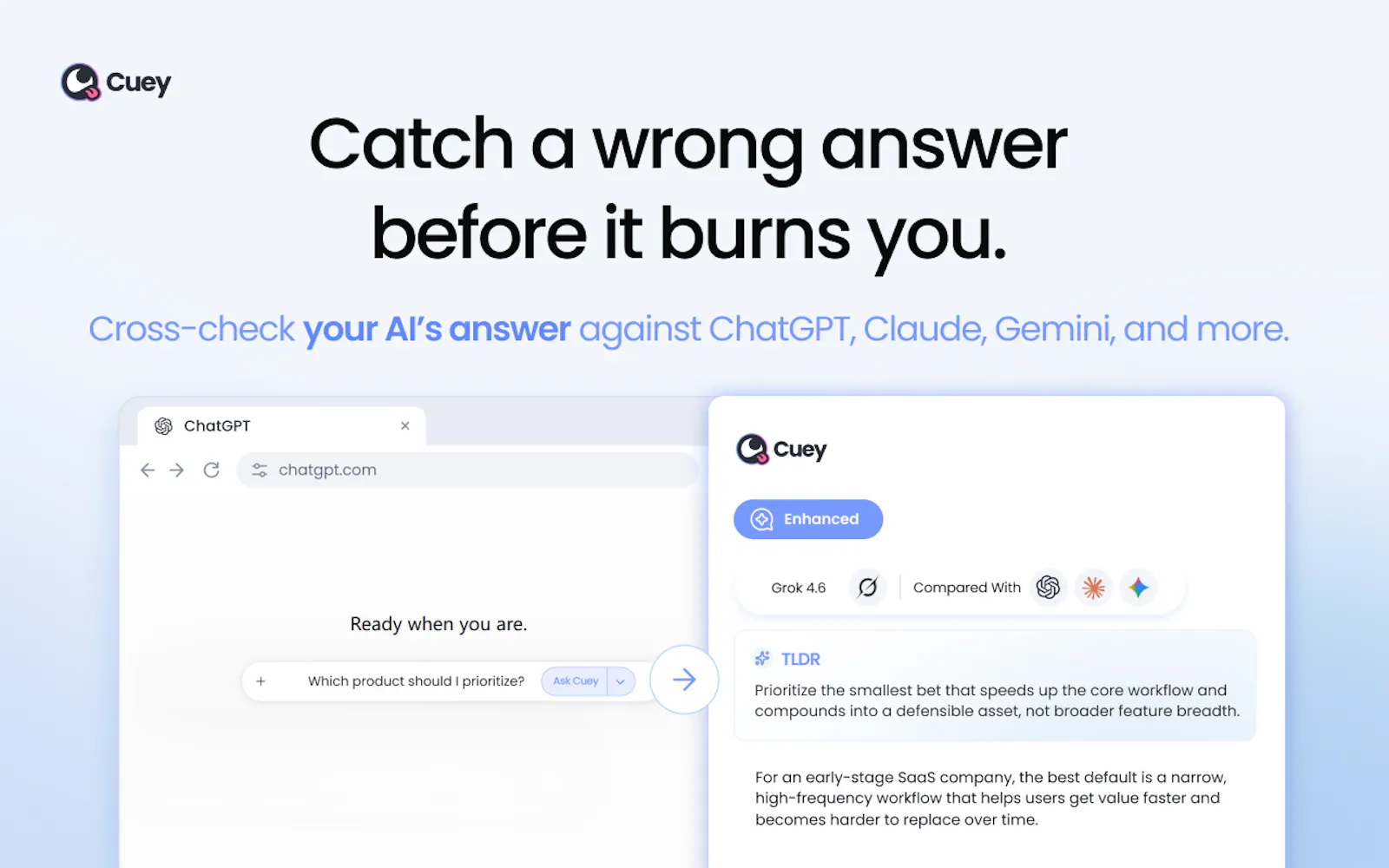 Cuey screenshot 1