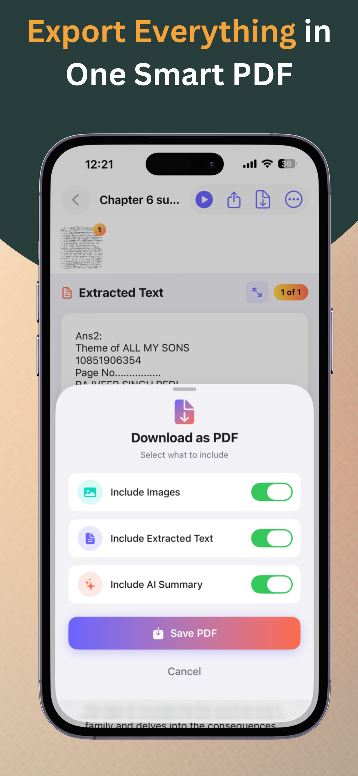 Image to Text OCR Converter - Screenshot 4 showing product features and functionality