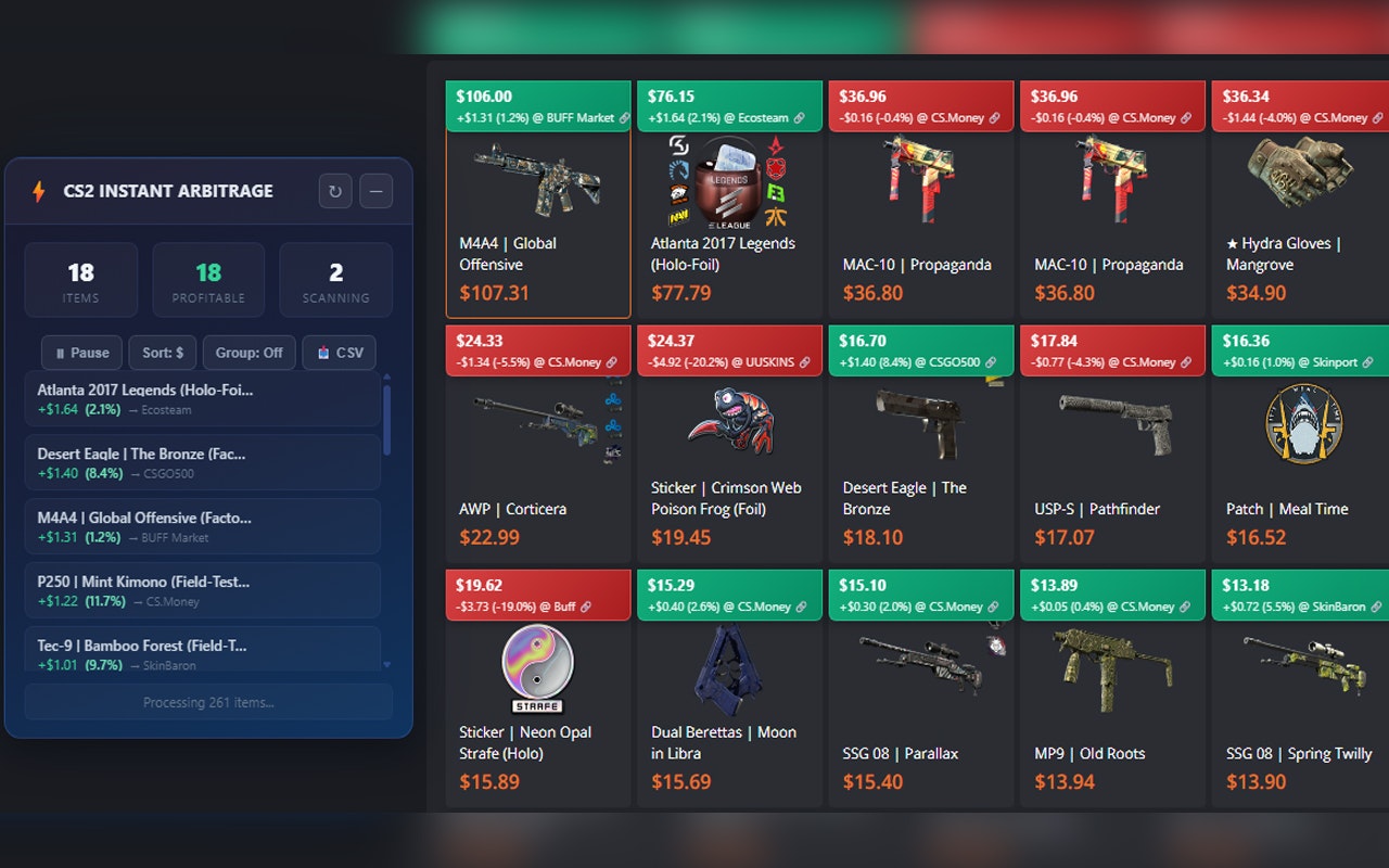 CS2 Instant Arbitrage gallery image