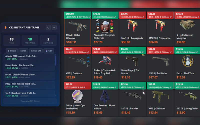 CS2 Instant Arbitrage screenshot 3