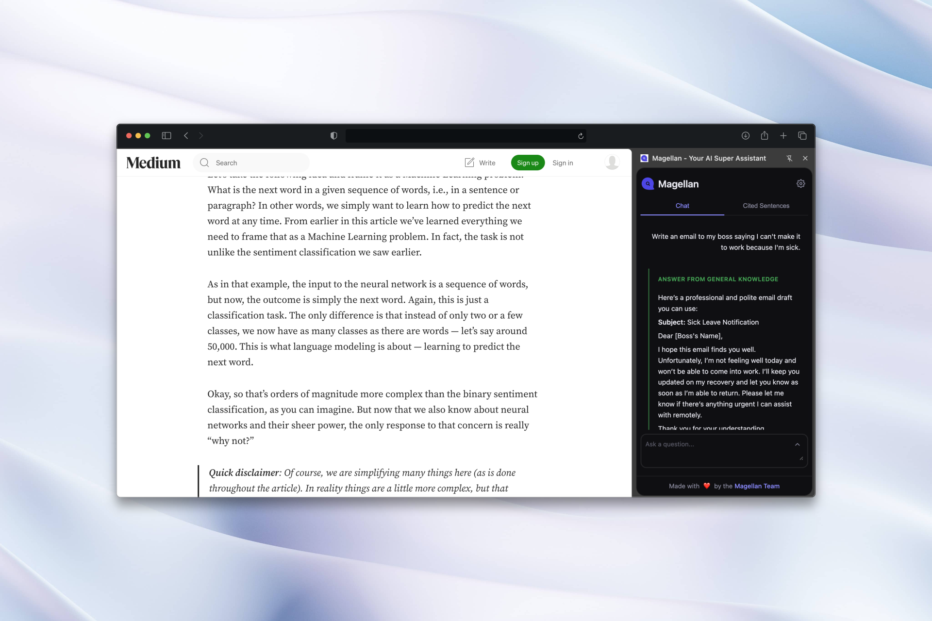 Magellan gallery image