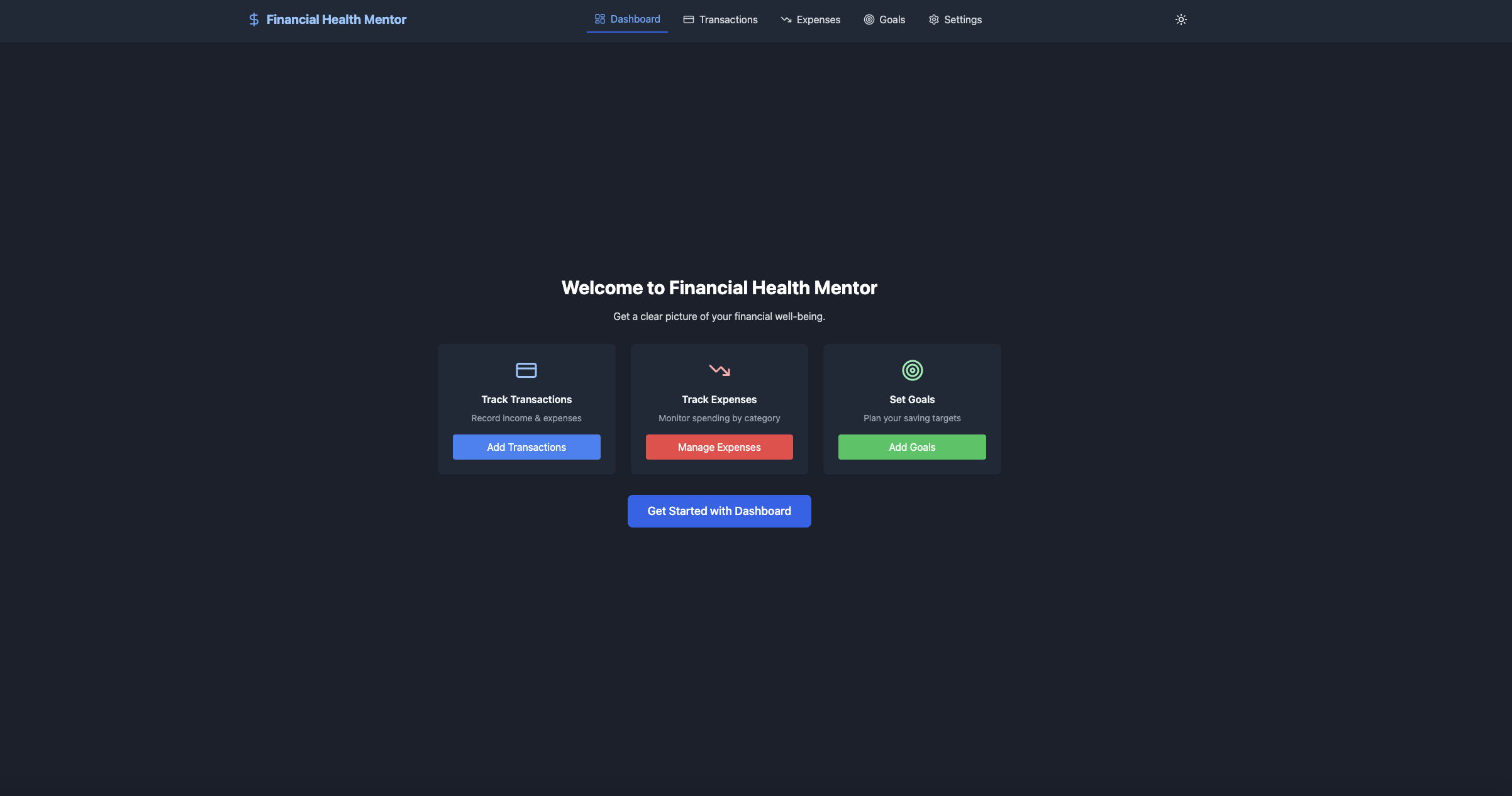 Finanzgesundheits -Mentor media 1