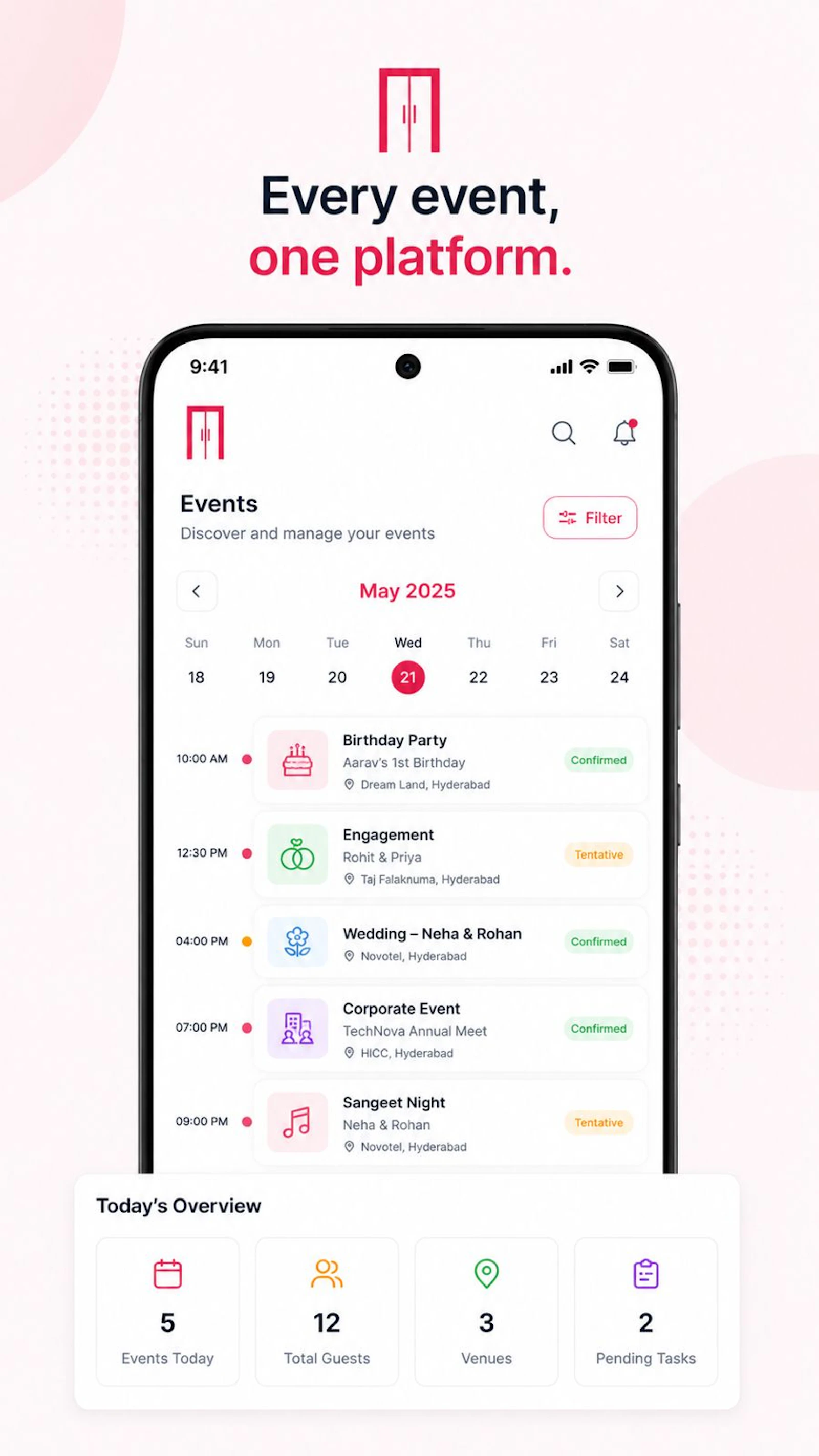 nexteventapp.com screenshot 1