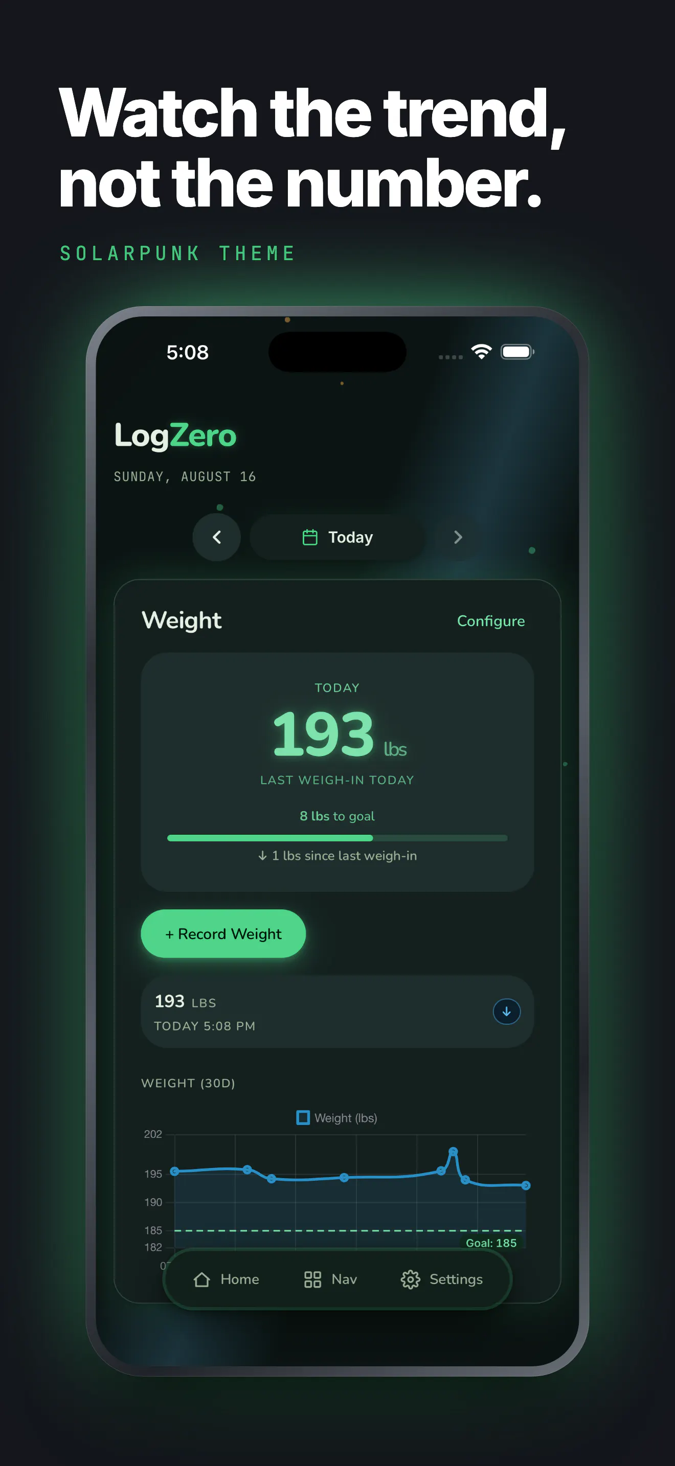 LogZero: Private Life Tracker gallery image