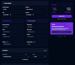 Zyncro Invoice Generator gallery image