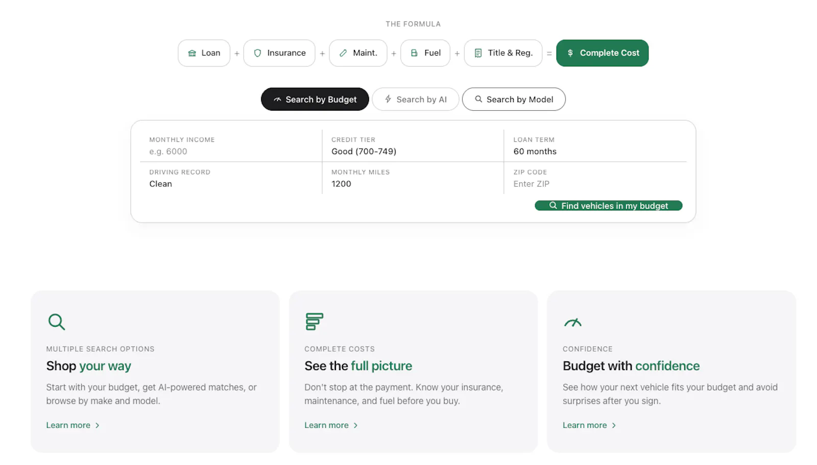 CarCostCX screenshot 3
