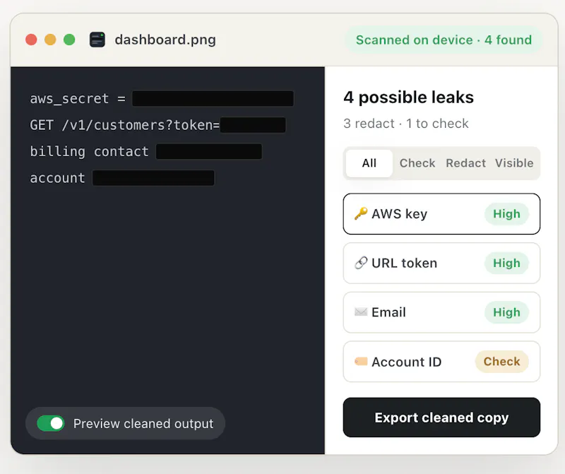 Redaktr screenshot 2