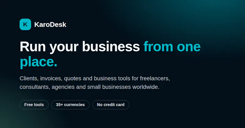 KaroDesk screenshot 1