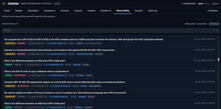 Cortega AI Governance Platform gallery image
