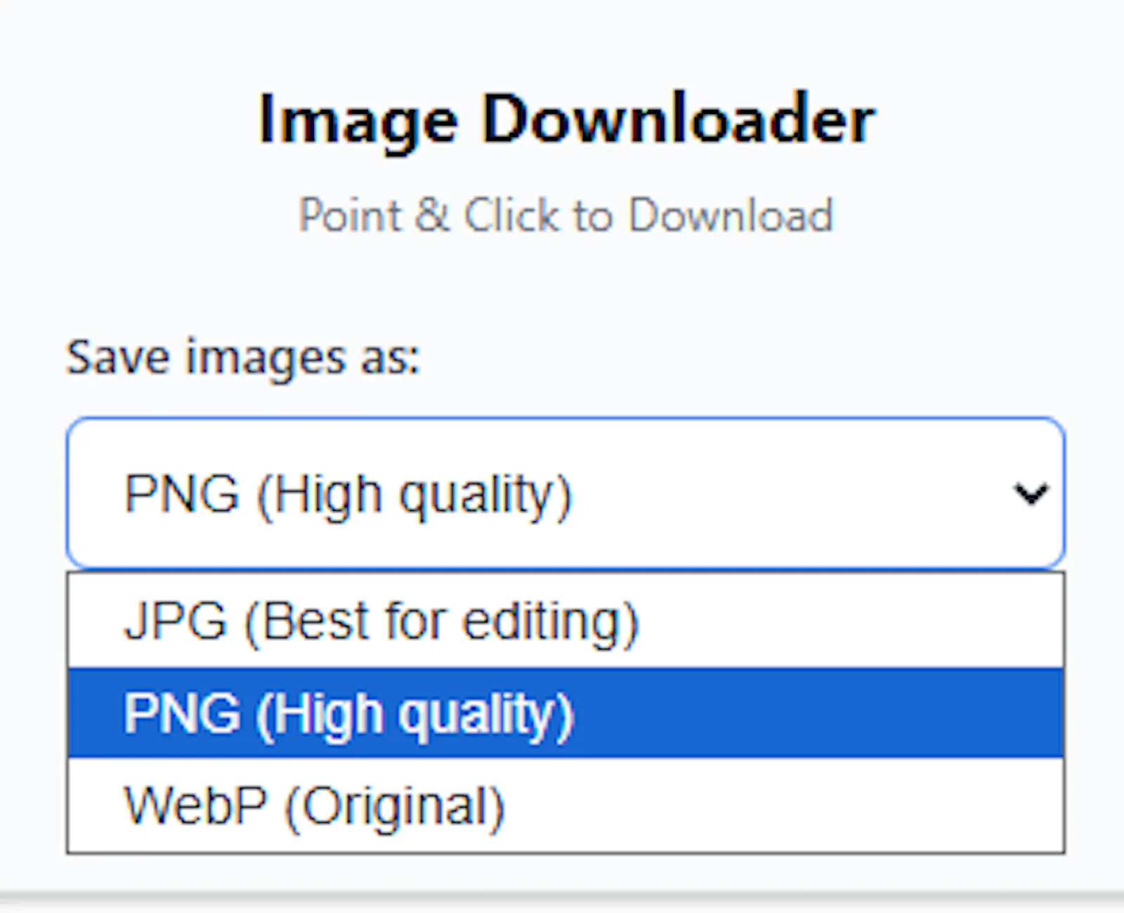 Image Downloader - WebP, JPG, PNG screenshot 4