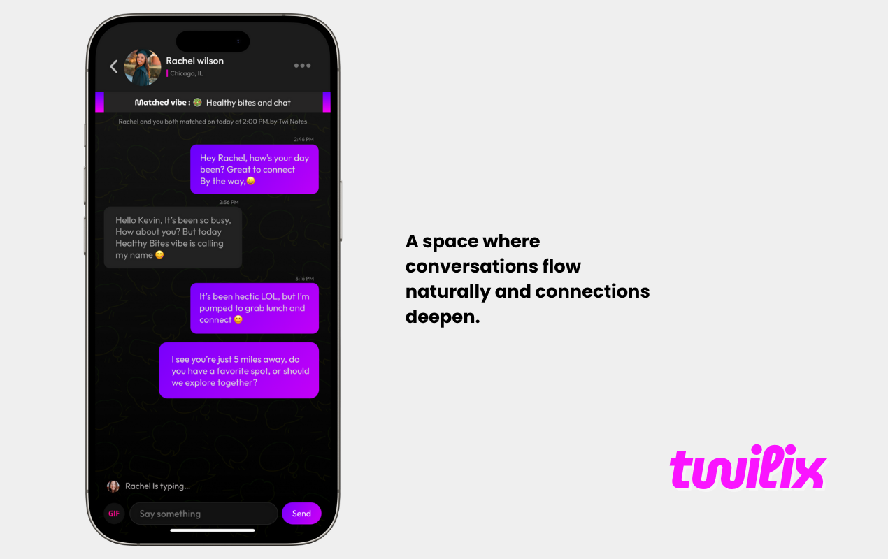 Média Twilix - Discuter, rencontrer et se connecter en fonction de votre ambiance 6